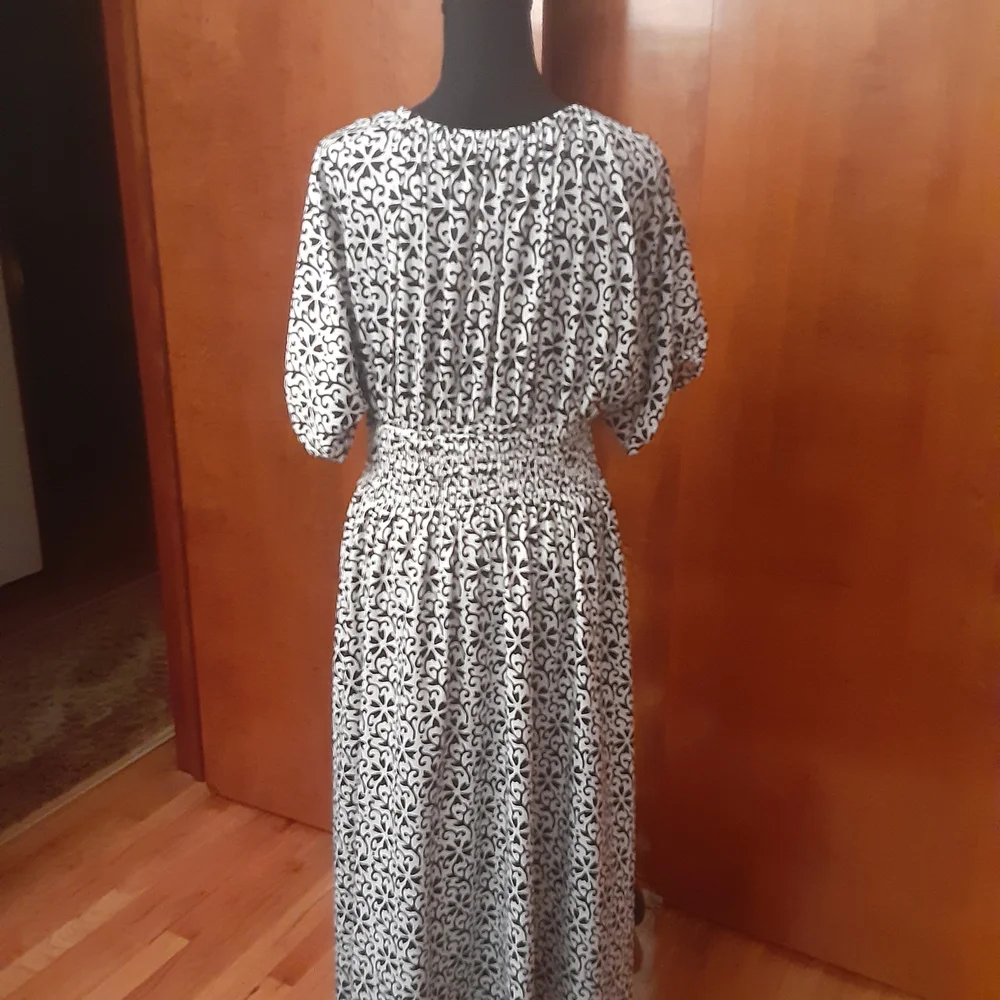 Ann Taylor Black & White Maxidress - Picture 7 of 8